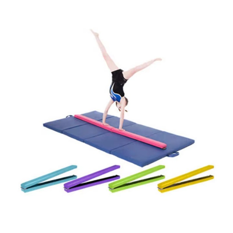 Gymnastics Beam Floor - Katlanabilir Denge Çubuğu, Her Yaş İçin