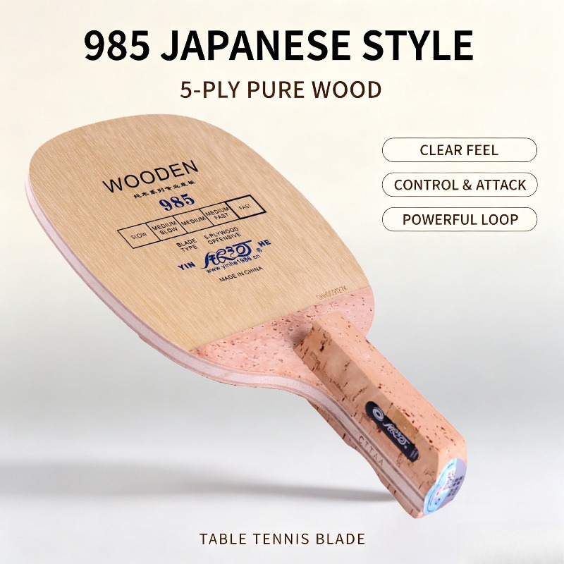 Table Tennis Paddle - YINHE 985 Japon Penhold Masa Tenisi