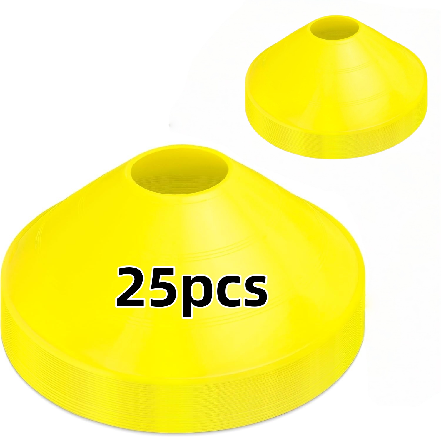 Football Training Cone - 25 adet Futbol Antrenman Konileri Seti