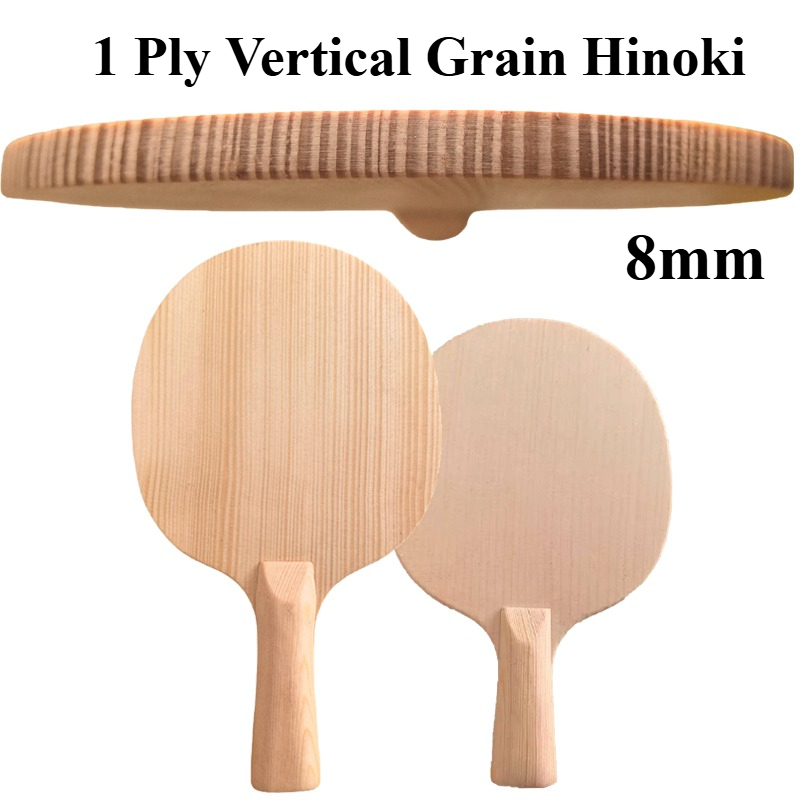 1 katlı 8mm dikey tahıl Hinoki - Table Tennis Paddle incelemesi ve fiyatı